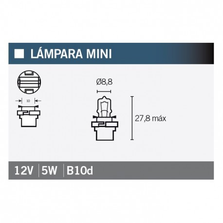 Lampara OSRAM 64124MF 12V5W