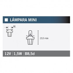 Lampara OSRAM 2752MF 12V1,5W