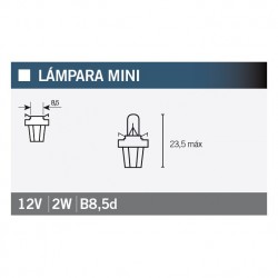 Lampara OSRAM 2722MF 12V2W