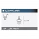 Lampara OSRAM 2721MF 12V1,2W