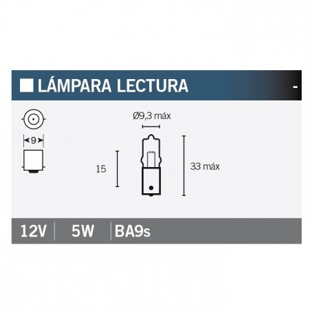 Lampara OSRAM 64111 12V5W