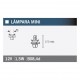 Lampara OSRAM 2452MFX6 12V1,2W