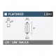 Lampara OSRAM 6475 12V18W