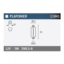 Lampara OSRAM 6413 12V5W