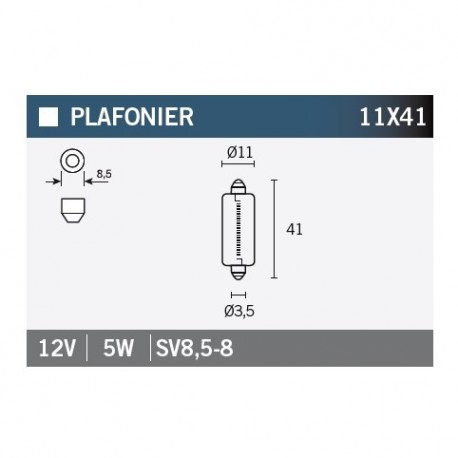Lampara OSRAM 6413 12V5W