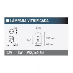 Lampara OSRAM 2886X 12V6W