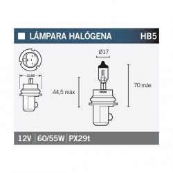 Lampara OSRAM 9007 HB5