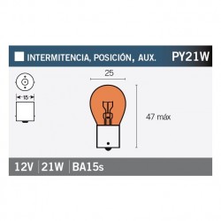 Lampara OSRAM 7507 PY21W