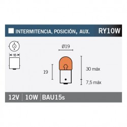 Lampara OSRAM 5009 RY10W