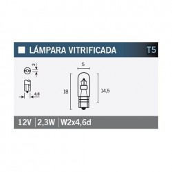 Lampara OSRAM 2723 W2,3W