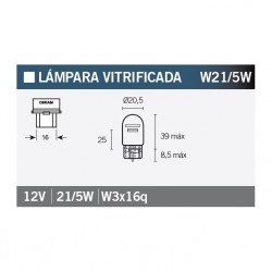 Lampara OSRAM 7515 W21/5W