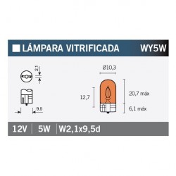 Lampara OSRAM 2827 WY5W