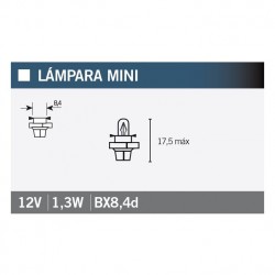 Lampara OSRAM 2431MFX6 BX8,4d