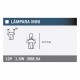 Lampara OSRAM 2752MFX BX8,5d 12V1,5W
