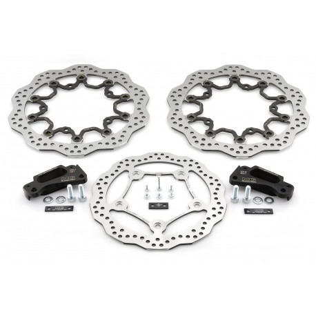 Kit sobredimensionado NG 1205X1296X Ø298 (x2) + Ø282mm
