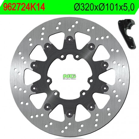 Disco de freno NG 724K14 Ø320 x Ø101 x 5