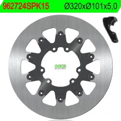 Disco de freno NG 724SPK15 Ø320 x Ø101 x 5
