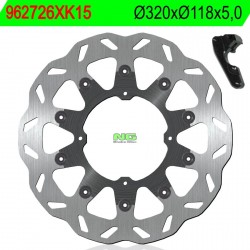 Disco de freno NG 726XK15 Ø320 x Ø118 x 5