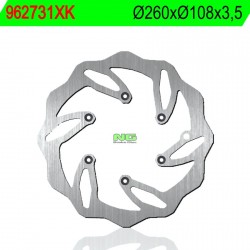 Disco de freno NG kit ondulado731XK Ø260 x Ø108 x 3.5