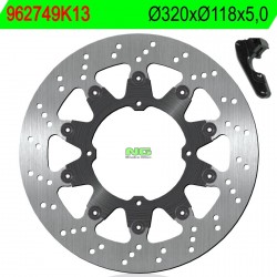 Disco de freno NG 749K13 Ø320 x Ø118 x 5