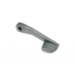 Pedal arranque scooter ALU. Plata