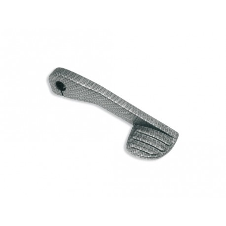 Pedal arranque scooter ALU. Plata
