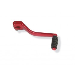 Pedal cambio Derbi. Aluminio. Rojo