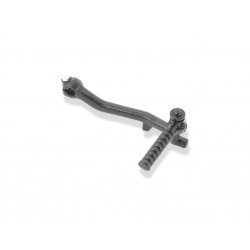 Pedal arranque Aprilia. Acero. Negro