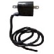 BOBINA 12V - C.C. - 4,5 OHM - 2 FASTONS - CON CABLE 110 CM.