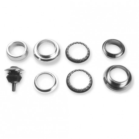 Jgo direccion A-HEAD. Acero 1-1/8" Cromo