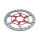 Disco flotante Ø160 rotor 7075 rojo