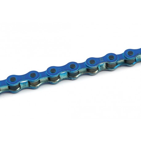 Cadena KMC BMX S1 112 Pasos Color azul