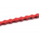 Cadena KMC BMX S1 112 Pasos Color rojo
