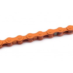 Cadena KMC S1 112 pasos Naranja