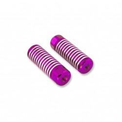 Jgo. reposapies bici 24Tx26T. Lila
