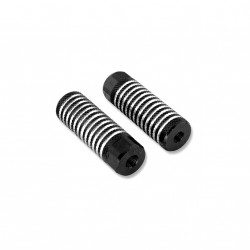 Jgo. reposapies bici 24Tx26T. Negro
