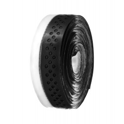 Cinta de manillar VELO PU agujereada blanca/negra