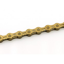 Cadena KMC X-10EL 114 Pasos Index 10V (5.88mm) Color oro