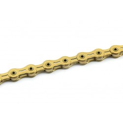 Cadena KMC X-11SL 112 Pasos Index 11V (5.5mm) Color oro. 228gr