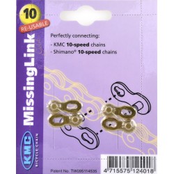 Enganche Cadena KMC 10V (5.88 mm) Sram/Shimano (Blister 2uds)