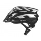Casco V Bike MTB 19 ventilaciones blanco/silver/negro carbono semi in mould. Talla M (55-58cm)