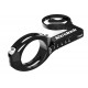 Soporte avanzado para dispositivos Garmin 12o´clock CNC anodizado negro