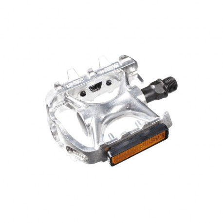 Par pedales BTT Aluminio con reflex