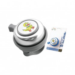 Timbre rin-rin Aluminio 45mm. Plata