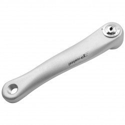 Biela izquierda aluminio Plata (170 mm)