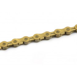 Cadena KMC X-9L 116 Pasos Index 9V (6.6 mm) Color oro