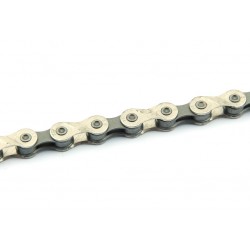 Cadena KMC X8-93 116 Pasos Index 8V Color cromo/gris