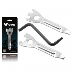 Juego llaves desmontables bici