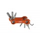 Multiherramienta plegable 9 en 1. Naranja