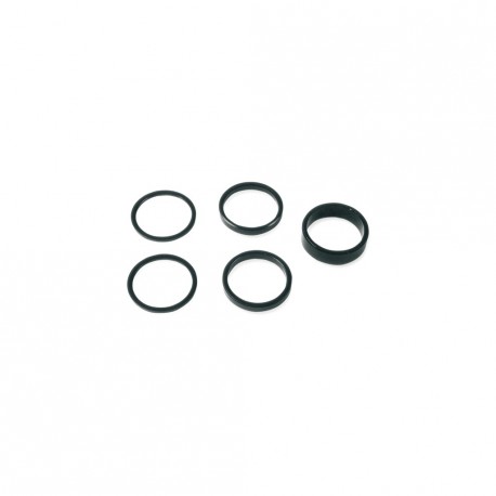 Jgo arandelas supl. A-HEAD 25.4 mm.Negro